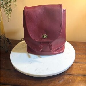 COACH vintage red DAYPACK🔥9791🔥beaut